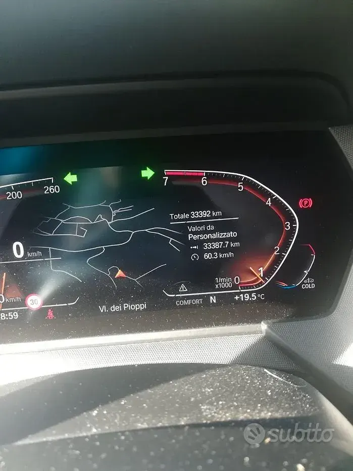 Usata BMW 118 M Sport 150 CV (110 kW) 2021 Grigio Utilitaria