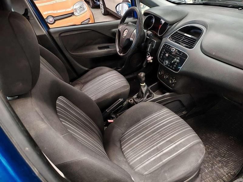 Usata Fiat Punto Evo S 75 CV (55 kW) 2011 Blu/azzurro Utilitaria