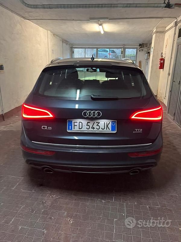 Usata Audi Q5 S-Line 250 CV (183 kW) 2016 Blu/azzurro SUV