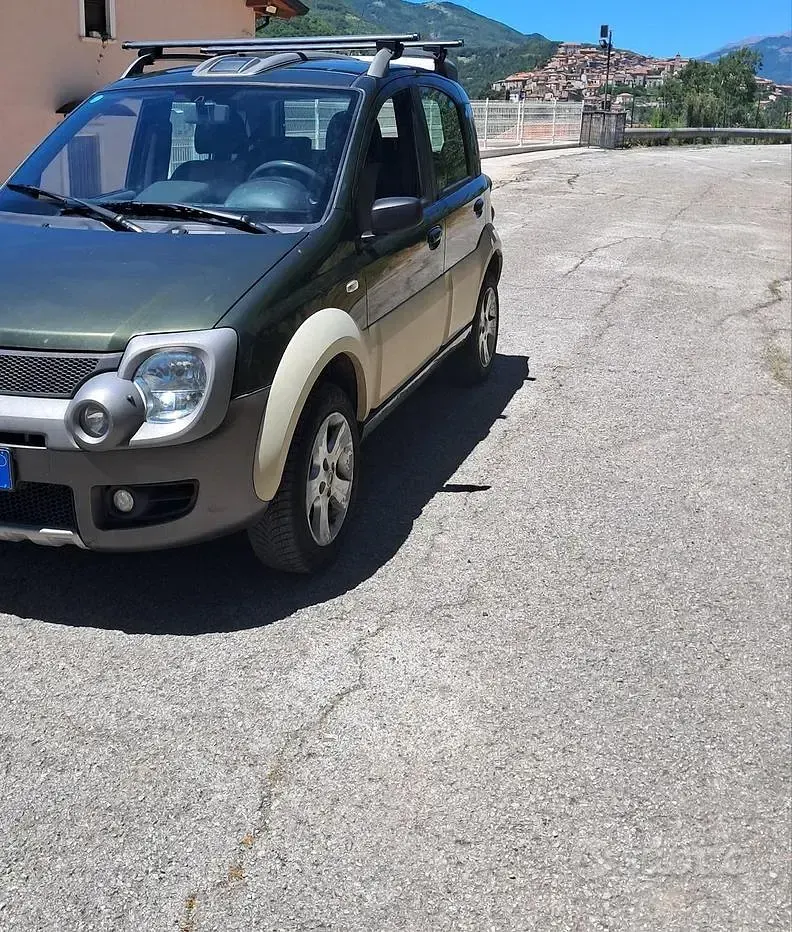 Usata Fiat Panda 4x4 Cross 2006 Verde Utilitaria
