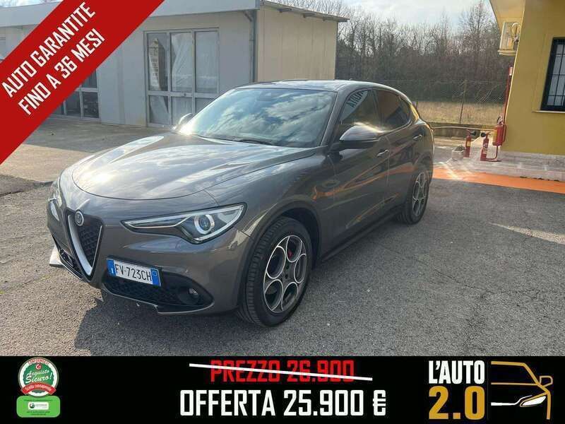 Grigio Usata 2019 Alfa Romeo Stelvio Executive SUV | 24.490 € (Molto cara) - Immagine 1/4