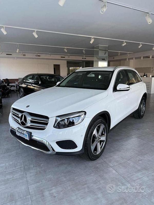 Usata Mercedes GLC250 204 CV (150 kW) 2017 Bianco SUV