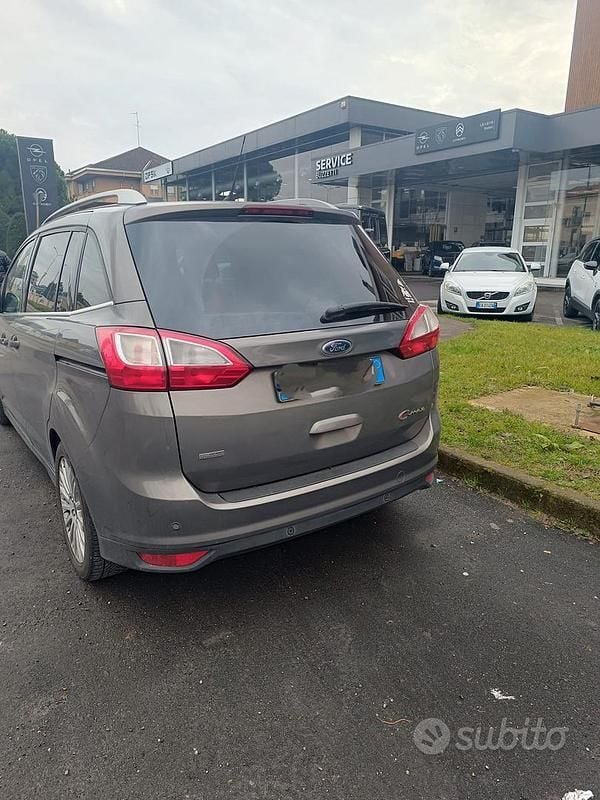 Usata Ford Grand C-Max 125 CV (91 kW) 2013 Grigio Monovolume