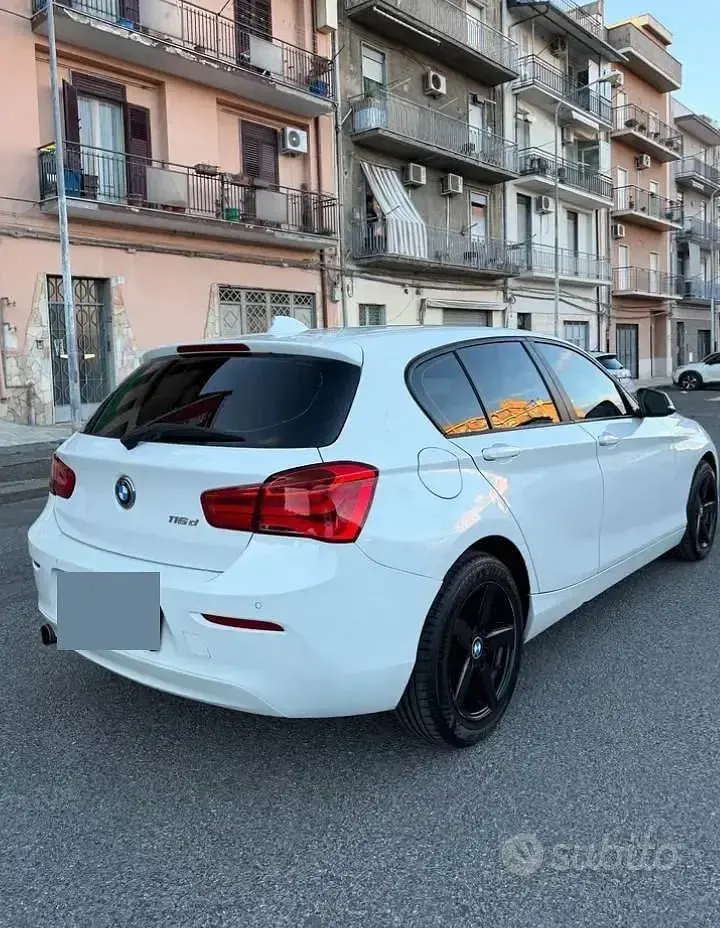 Usata BMW 116 116 CV (85 kW) 2015 Bianco Utilitaria