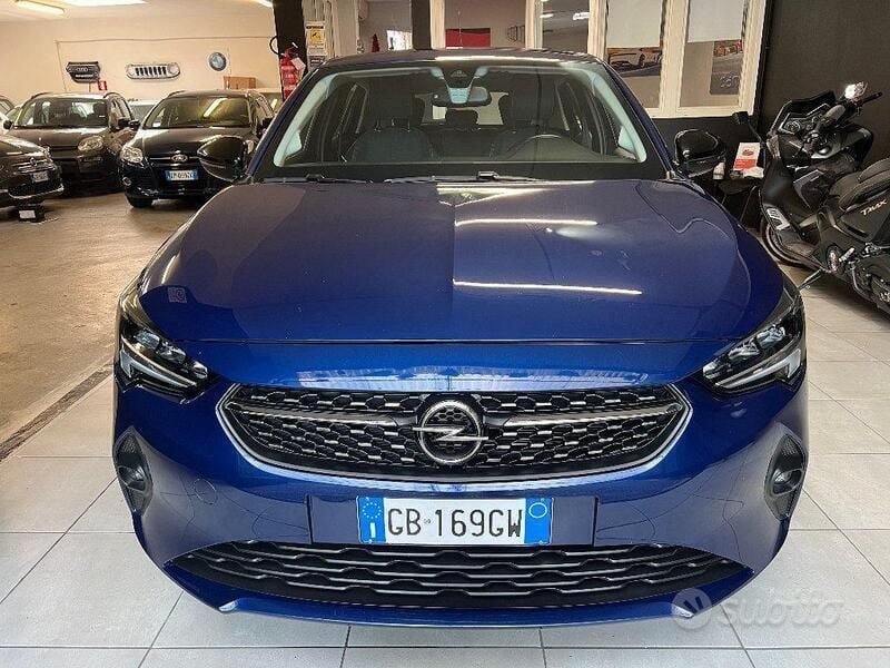 Usata Opel Corsa Elegance 75 CV (55 kW) 2020 Blu Berlina