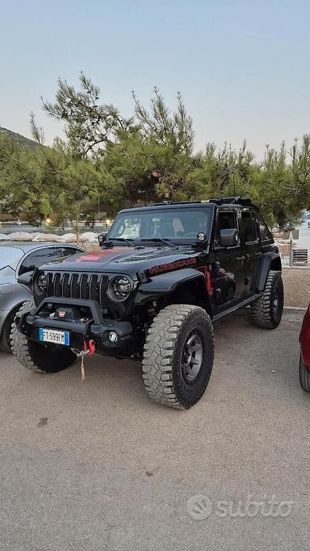 Usata Jeep Wrangler 272 CV (200 kW) 2018 Nero SUV