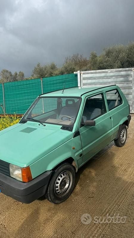Usata Fiat Panda Young 39 CV (28 kW) 2000 Verde Utilitaria