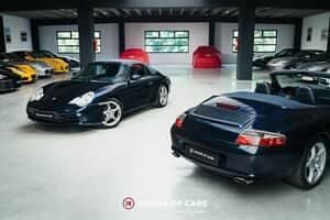 Blu Usata 2004 Porsche 911 Carrera Cabriolet Cabrio | 43.900 € (Super prezzo) - Immagine 1/4