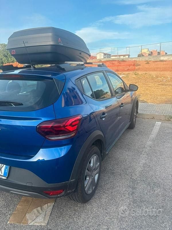 Usata Dacia Sandero Stepway 91 CV (66 kW) 2022 Blu Utilitaria