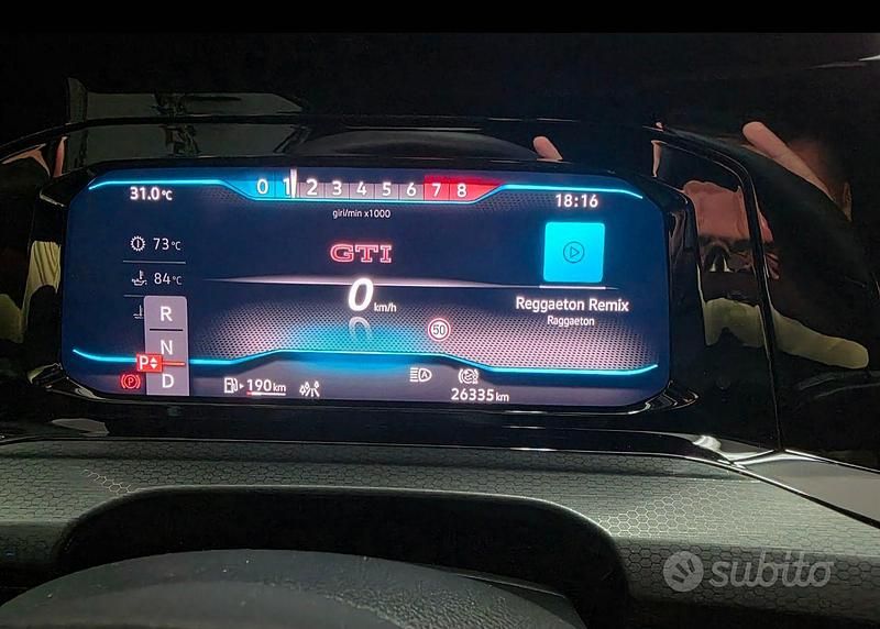 Usata VW Golf VIII GTI 2023 Bianco Berlina