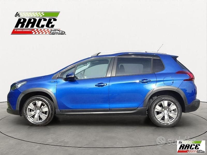 Usata Peugeot 2008 Active 103 CV (75 kW) 2019 Blu SUV
