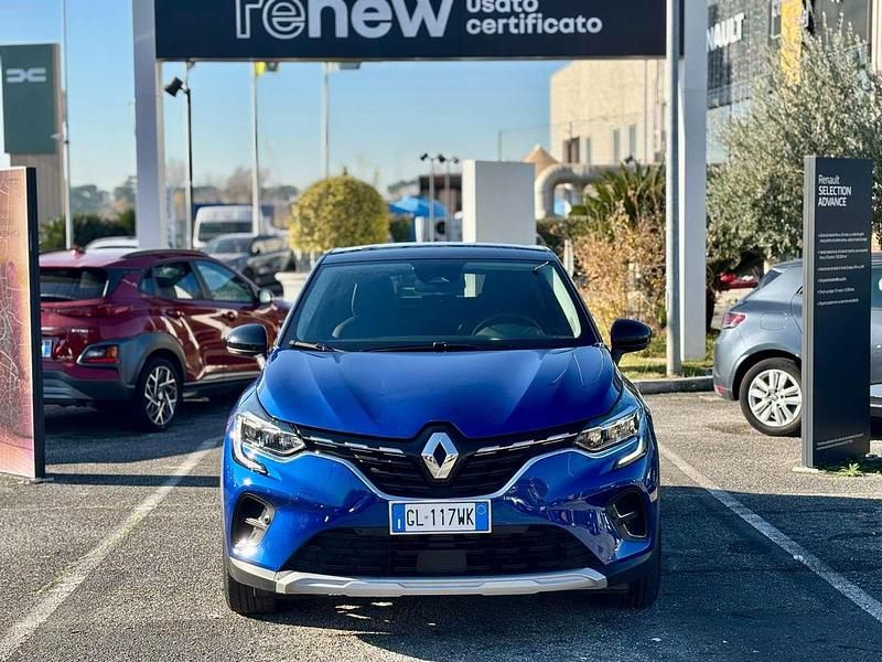 Usata Renault Captur Techno 92 CV (67 kW) 2022 Blu/azzurro SUV