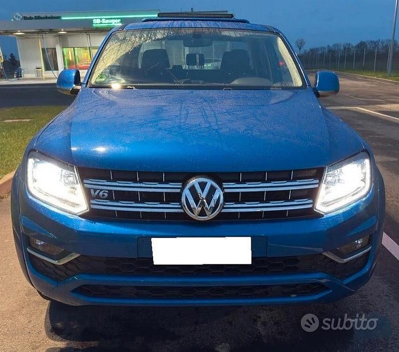 Usata VW Amarok 2018 Blu Pick-up