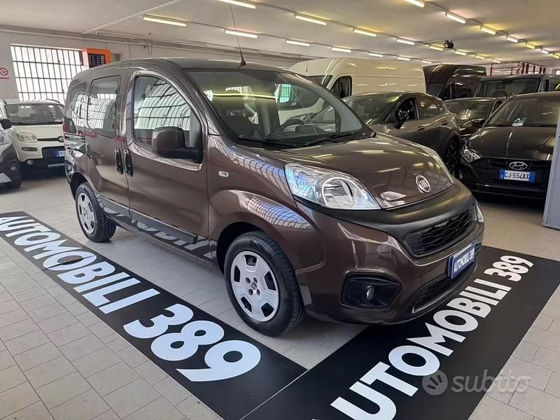 Usata Fiat Qubo Lounge 80 CV (58 kW) 2019 Marrone Monovolume