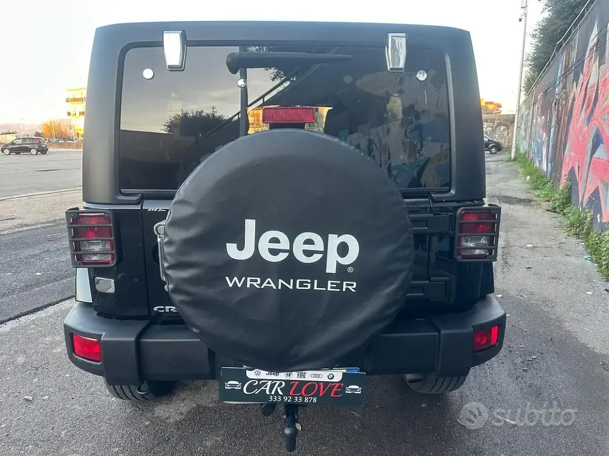 Usata Jeep Wrangler Sahara 200 CV (147 kW) 2015 Nero SUV