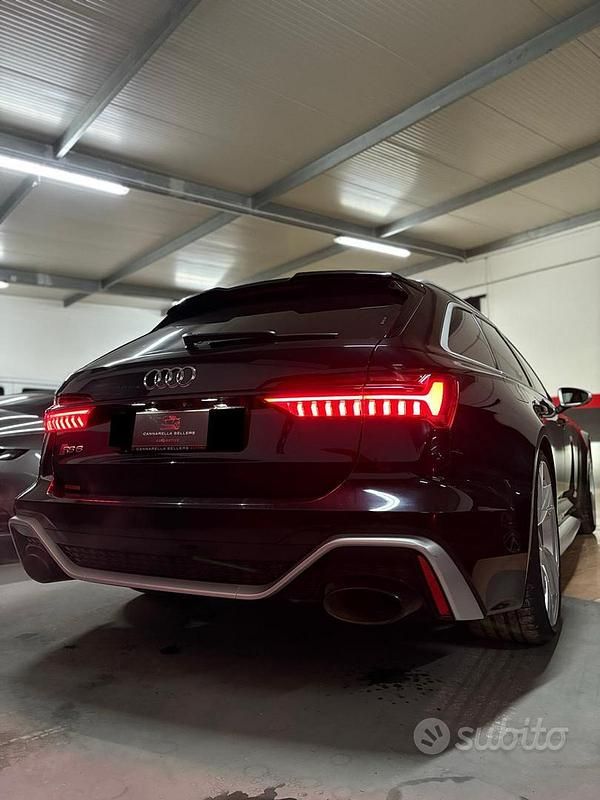 Usata Audi RS6 Performance 605 CV (444 kW) 2023 Nero Station wagon