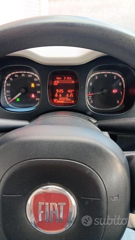 Begagnad Fiat Panda 69 HK (50 kW) 2015 Blå Halvkombi