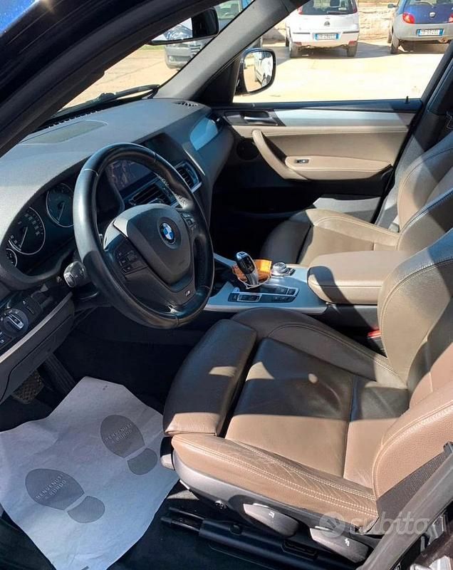 Usata BMW X3 M Sport 190 CV (139 kW) 2014 Blu SUV