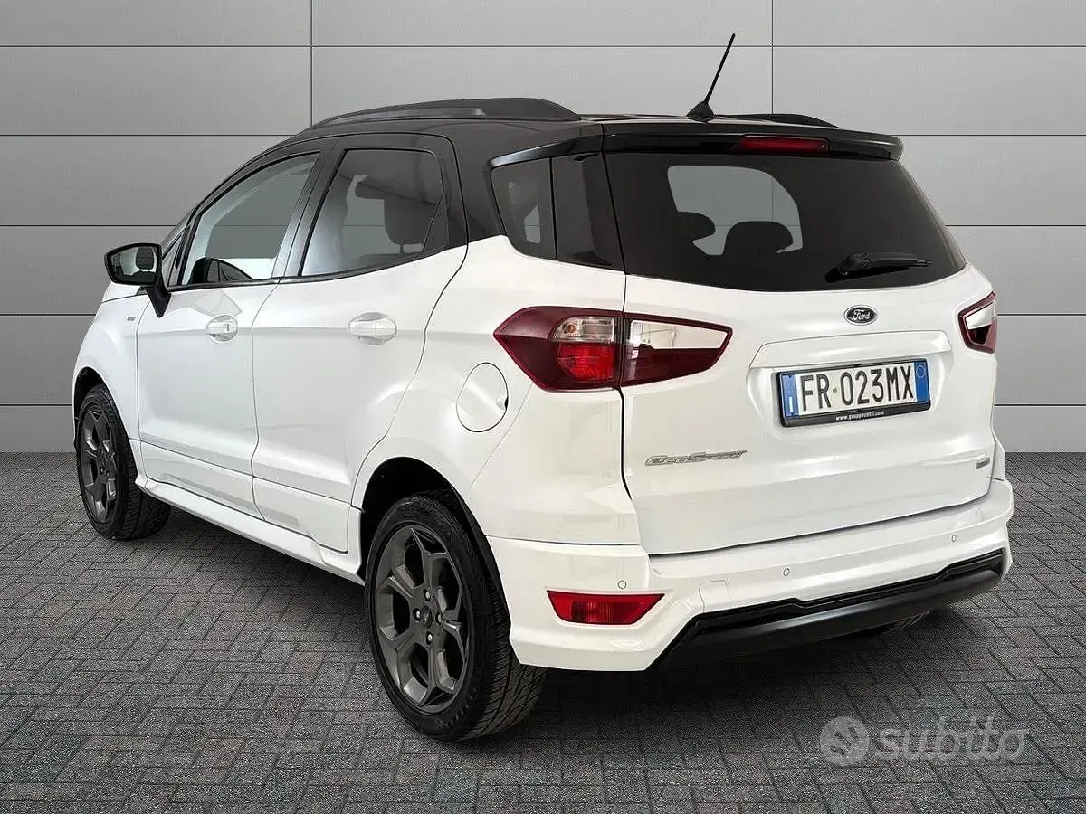 Usata Ford Ecosport ST-Line 99 CV (72 kW) 2018 Bianco SUV
