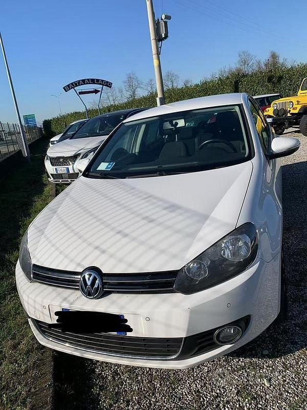 Usata VW Golf VII 150 CV (110 kW) 2012 Bianco Berlina