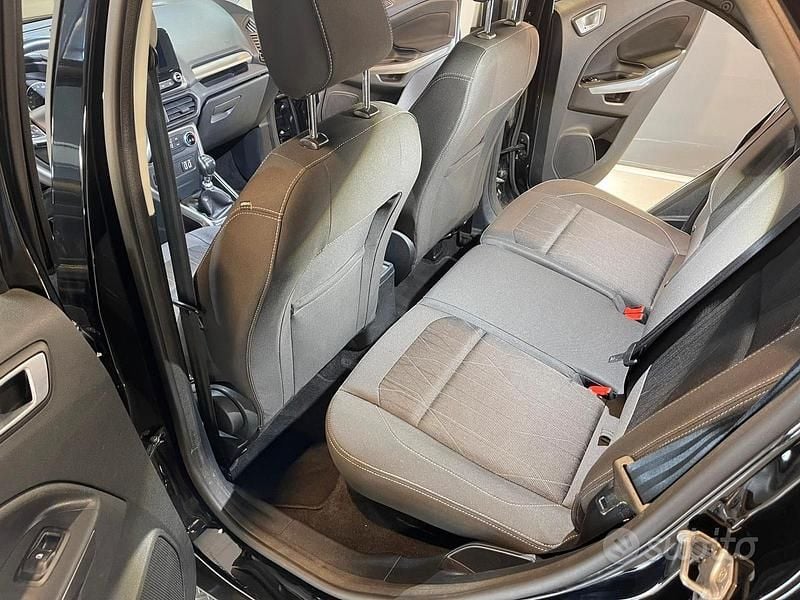 Usata Ford Ecosport 99 CV (72 kW) 2018 Nero SUV