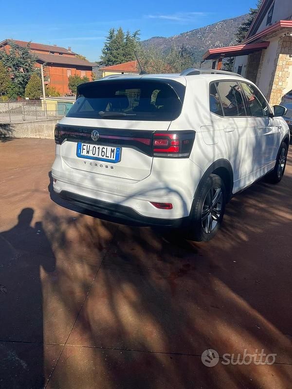 Begagnad VW T-Cross 116 HK (85 kW) 2019 Vit SUV