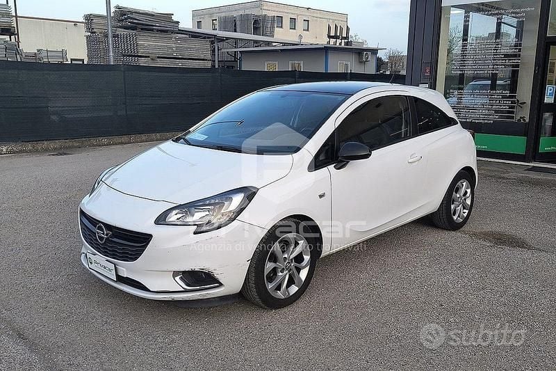 Usata Opel Corsa 95 CV (69 kW) 2015 Bianco Utilitaria