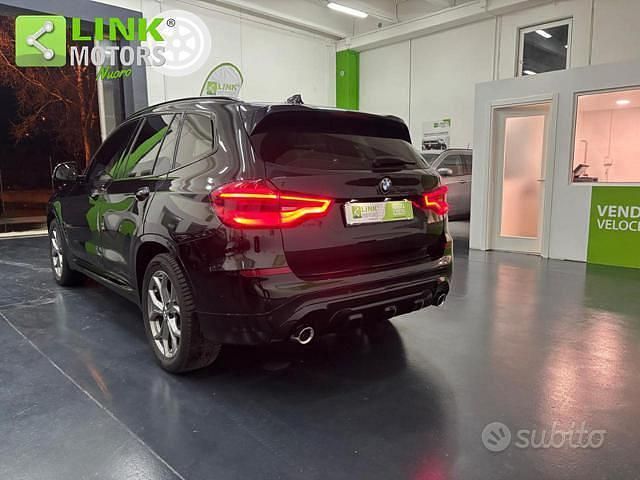 Usata BMW X3 xLine 190 CV (139 kW) 2018 Nero SUV
