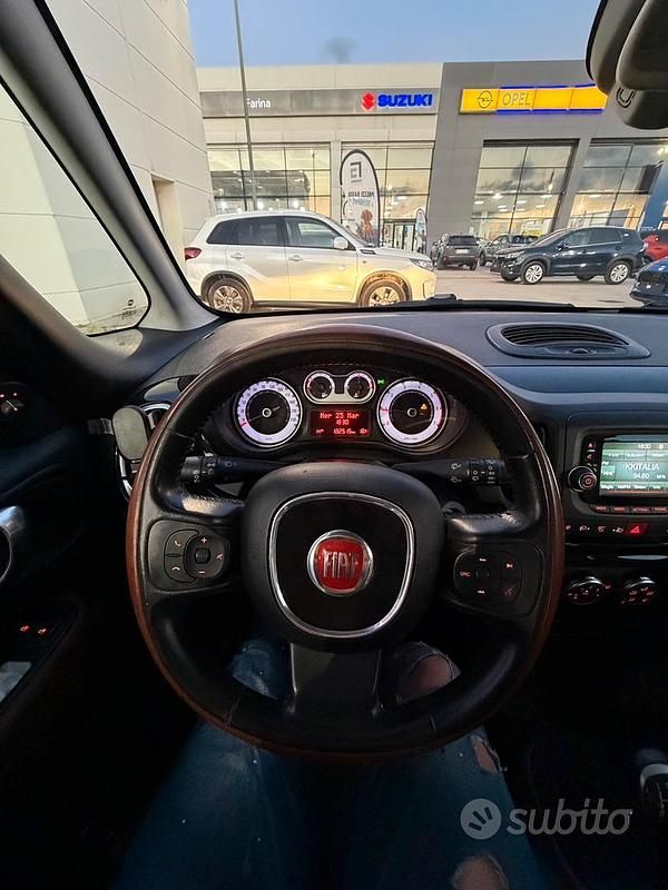 Usata Fiat 500L Trekking 95 CV (69 kW) 2017 Nero Monovolume
