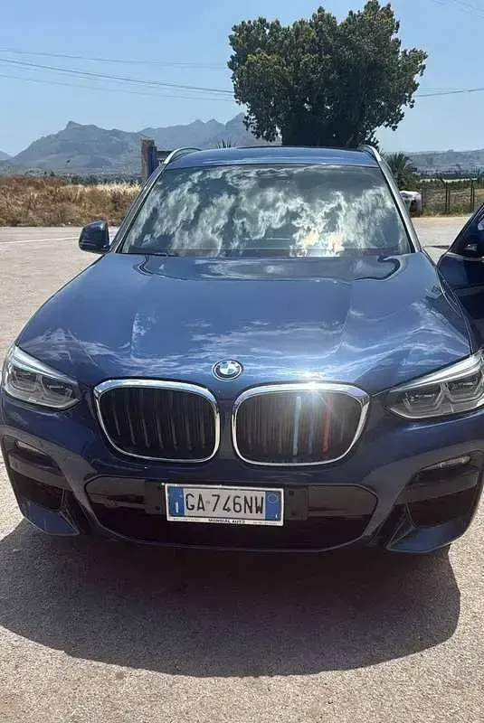 Usata BMW X3 M Sport 249 CV (183 kW) 2020 Blu/azzurro SUV