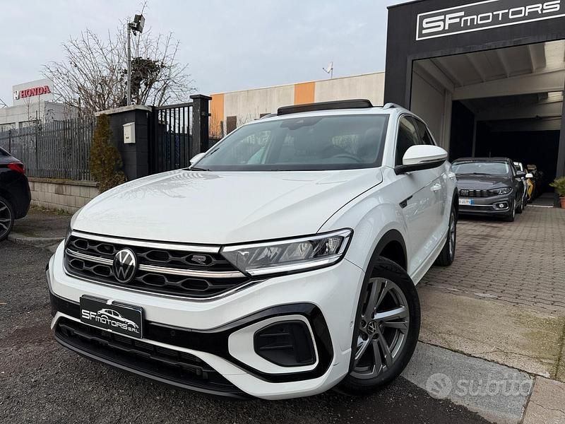 Usata VW T-Roc R-line 150 CV (110 kW) 2023 Bianco SUV