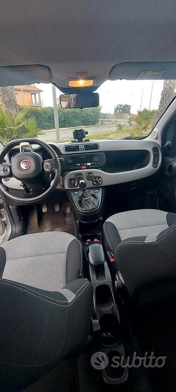 Usata Fiat Panda Lounge 2017 Grigio Utilitaria