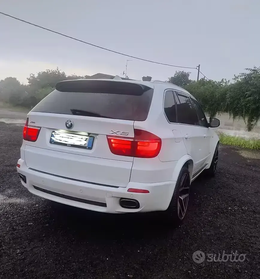 Usata BMW X5 M Sport 286 CV (210 kW) 2009 Bianco SUV