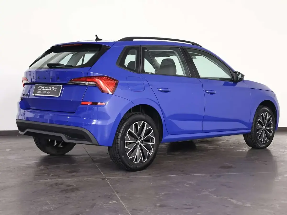 Usata Skoda Kamiq 95 CV (69 kW) 2023 Blu mediterraneo SUV