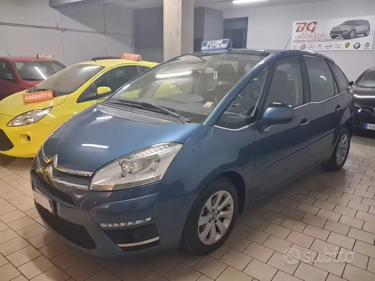 Usata Citroën C4 Picasso 112 CV (82 kW) 2013 Blu Monovolume
