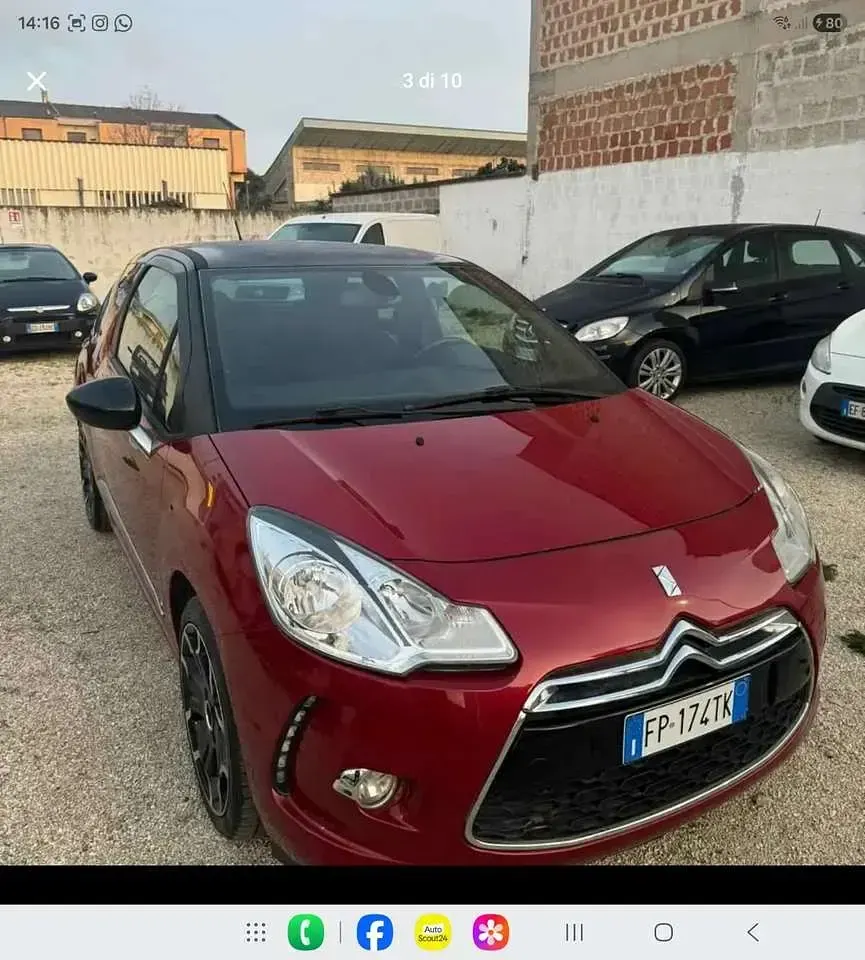 Usata Citroën DS3 So Chic 120 CV (88 kW) 2012 Other Berlina
