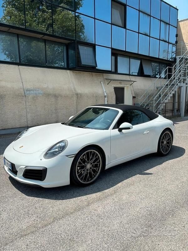 Bianco Usata 2016 Porsche 911 Cabrio | 98.000 € (Cara) - Immagine 1/4