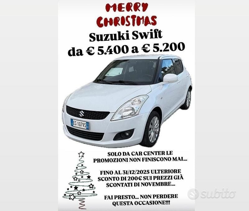 Bianco Usata 2011 Suzuki Swift GL Tre volumi | 5200 € - Immagine 1/4