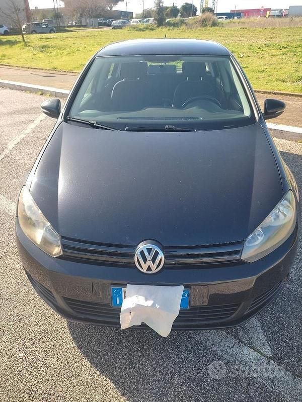 Usata VW Golf VI 2011 Nero Utilitaria