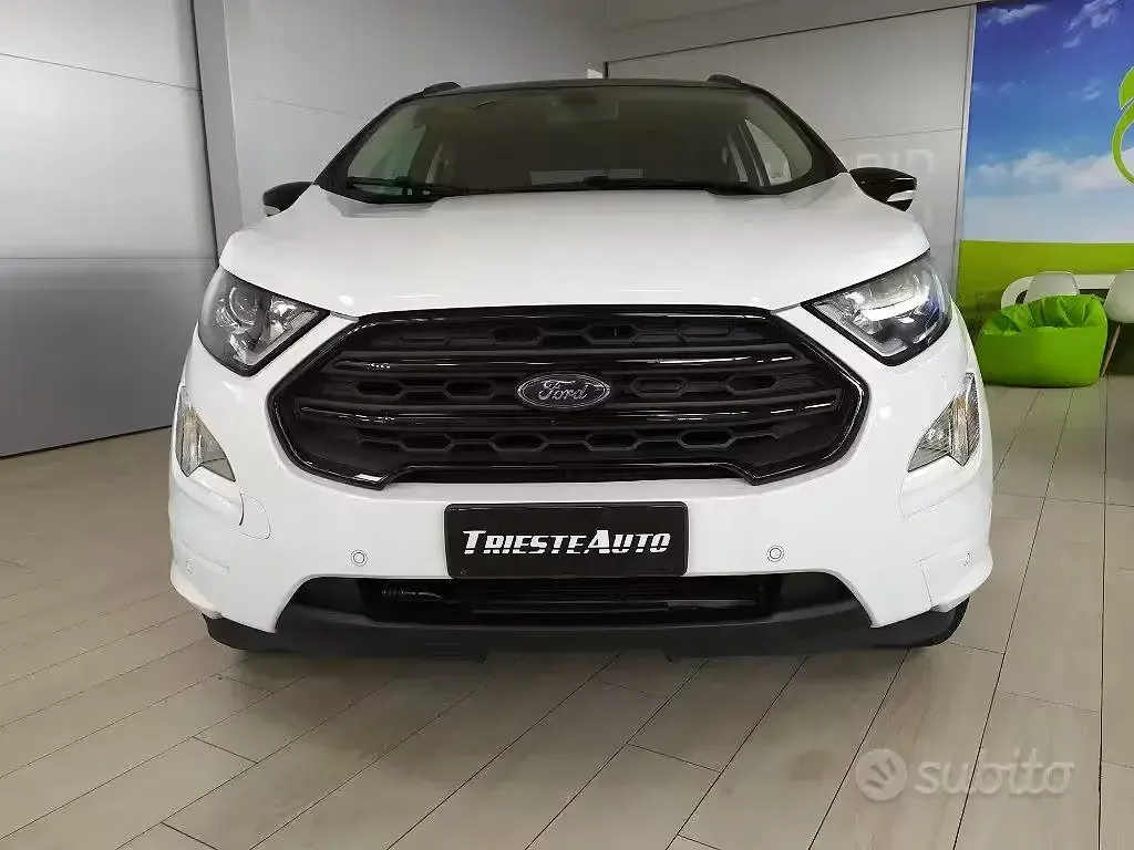 Usata Ford Ecosport ST 125 CV (91 kW) 2018 Bianco SUV