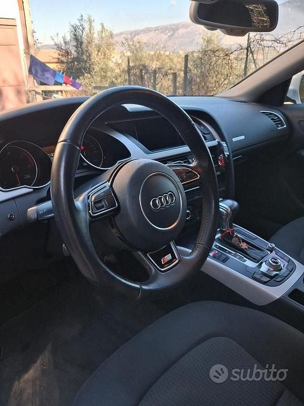 Usata Audi A5 S-Line 190 CV (139 kW) 2016 Bianco Coupé