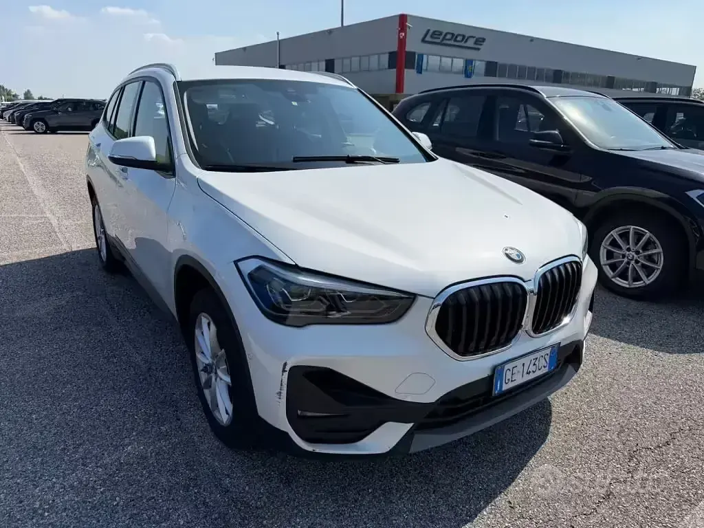 Usata BMW X1 Advantage 150 CV (110 kW) 2021 Bianco SUV