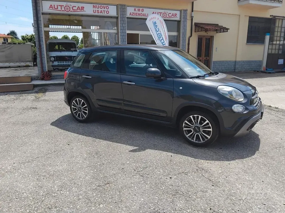 Usata Fiat 500L Cross 95 CV (69 kW) 2019 Grigio Monovolume