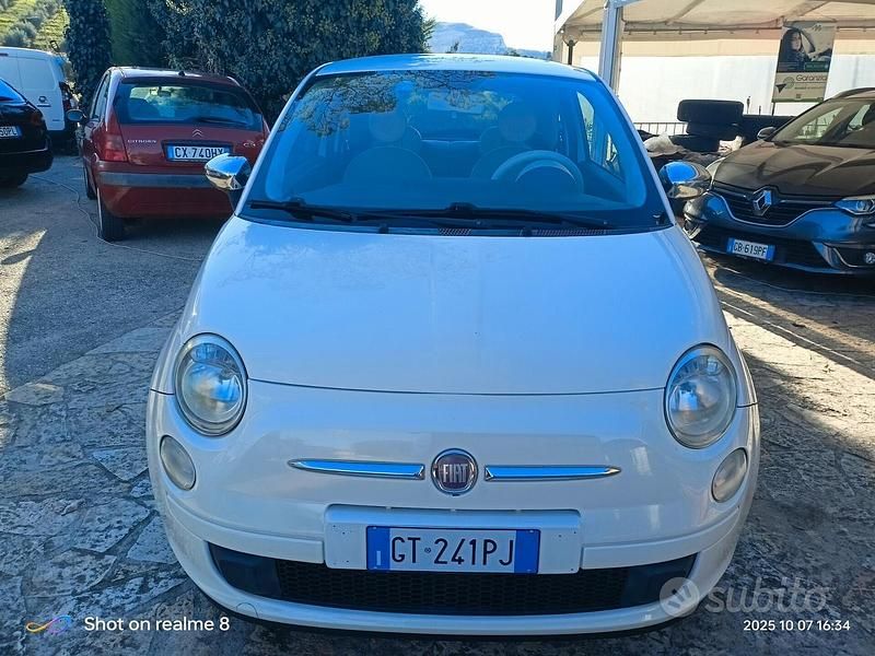 Usata Fiat 500 Pop 95 CV (69 kW) 2010 Bianco Berlina