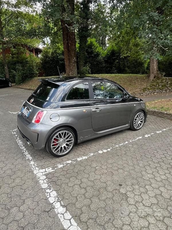 Usata Abarth 500 135 CV (99 kW) 2015 Grigio Utilitaria