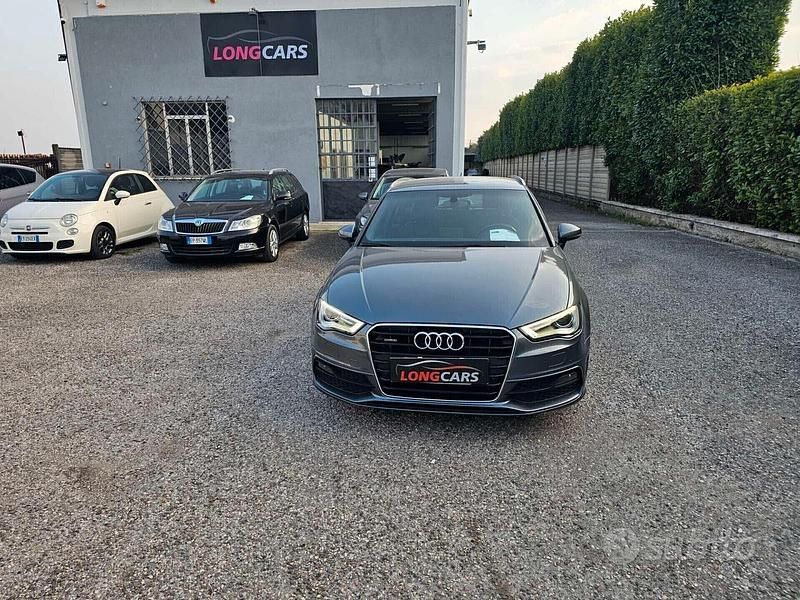 Usata Audi A3 Ambition 184 CV (135 kW) 2014 Grigio Berlina