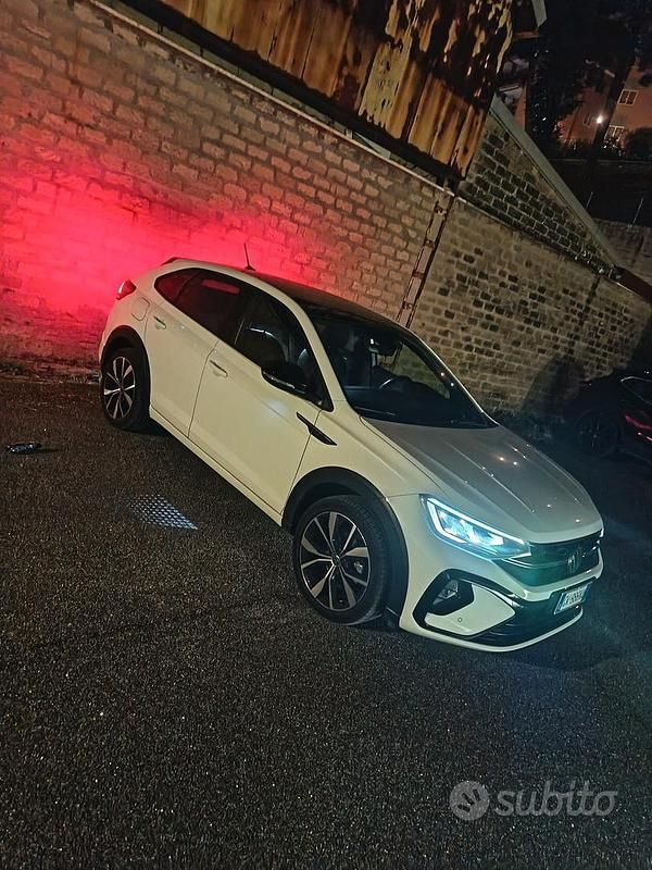 Usata VW Taigo R-line 110 CV (80 kW) 2022 Bianco SUV