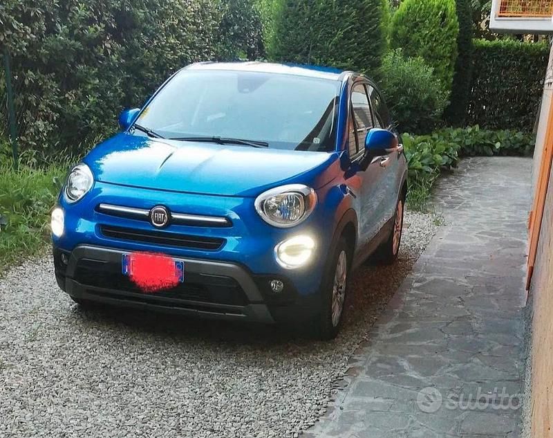 Usata Fiat 500X Cross 120 CV (88 kW) 2019 Blu SUV