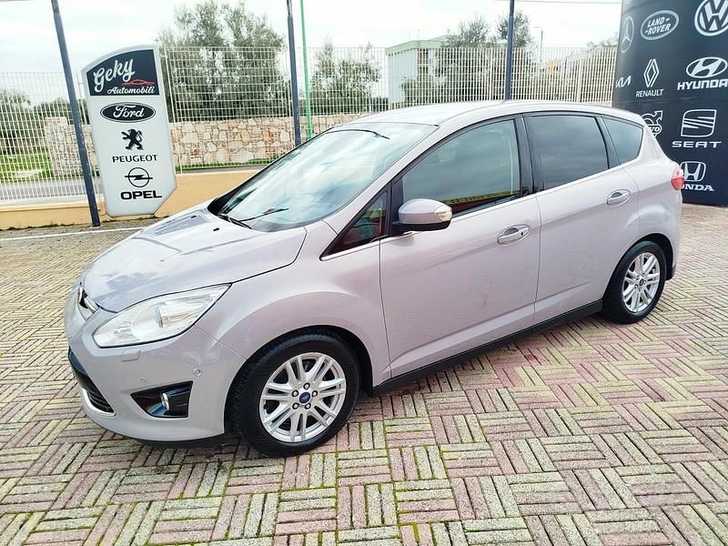 Marrone Usata 2012 Ford C-MAX Titanium Monovolume | 5900 € (Buon prezzo) - Immagine 1/4