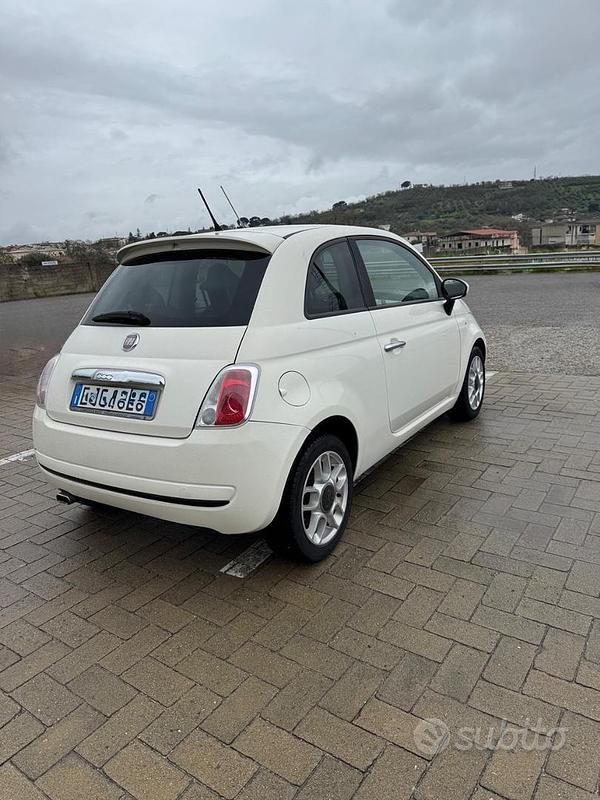 Usata Fiat 500 Sport 95 CV (69 kW) 2011 Bianco Berlina